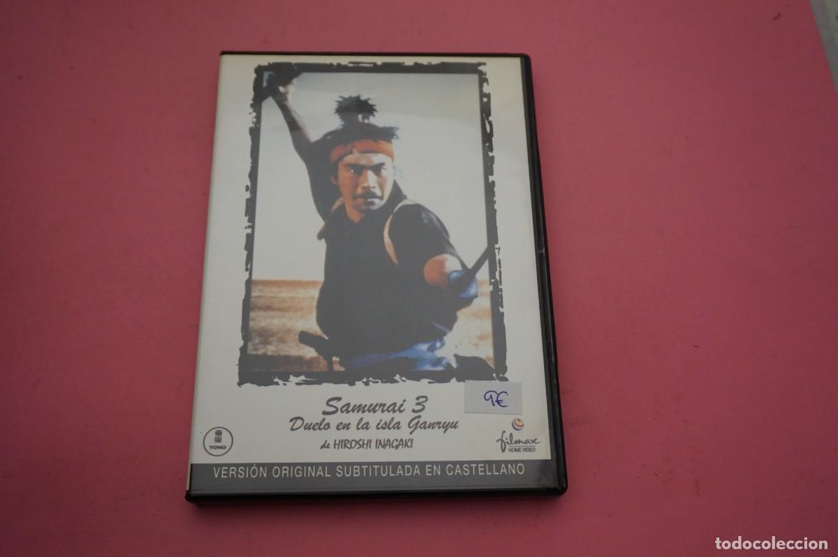 Cinema: 11B1/ DVD - SAMURAI 3 - DUELO EN LA ISLA GANRYU - HIROSHI INAGAKI