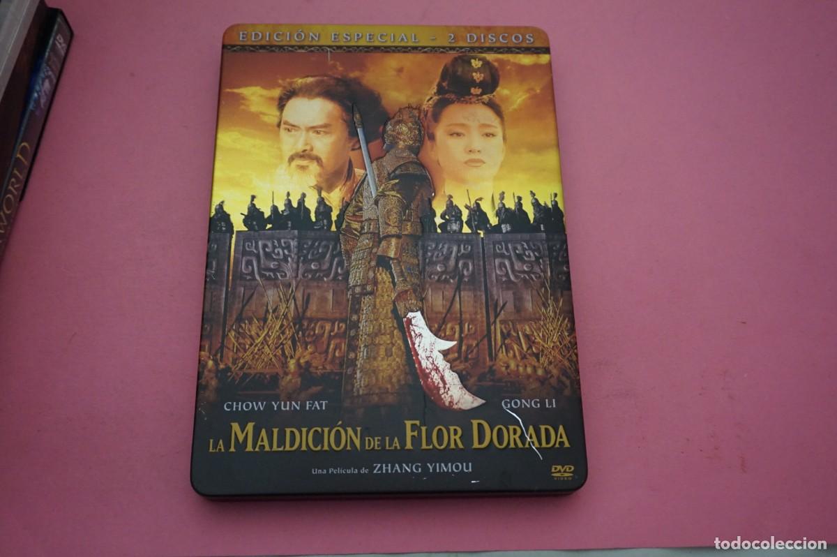 Cin&eacute;ma: 11B1/ DVD - LA MALDICION DE LA FLOR DORADA - EDICION ESPECIAL 2 DISCOS - ESTUCHE METALICO
