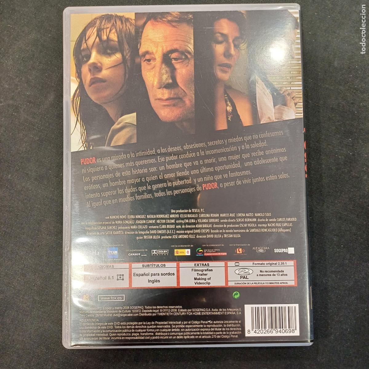 Cine: PUDOR/DAVID ULLOA/DVD. - Foto 3