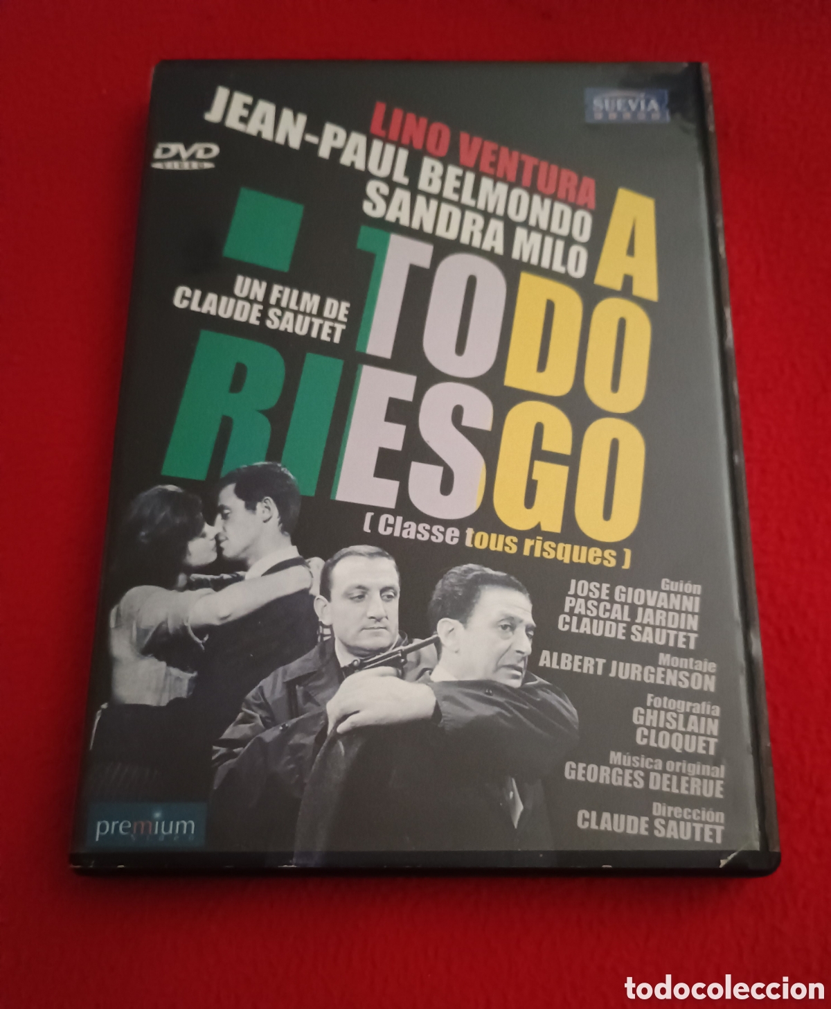 Cinema: Dvd A todo riesgo - lino ventura jean Paul belmondo (classe Tous risques)