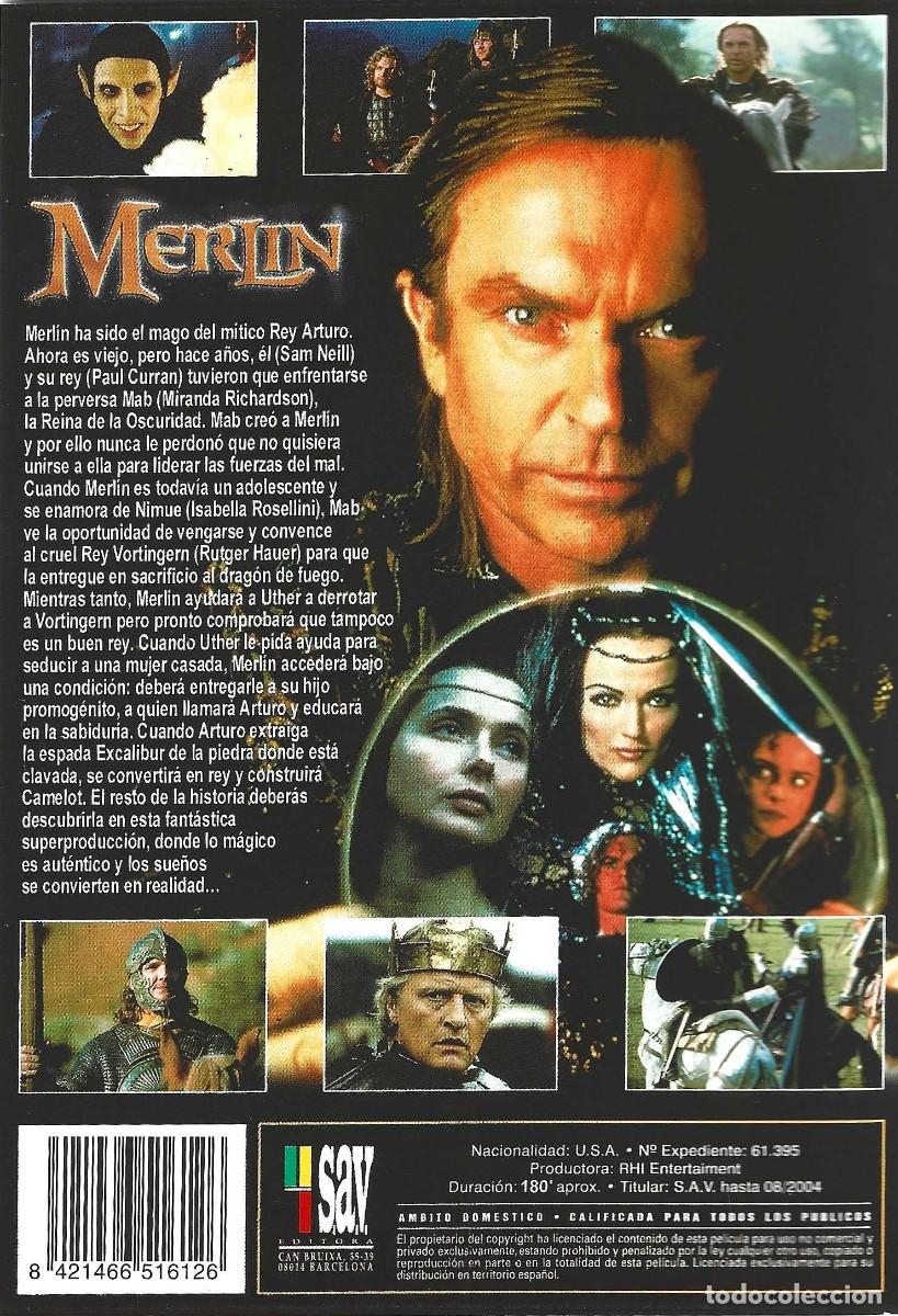 Cine: MERLIN SAM NEILL (DVD)............. - Foto 2