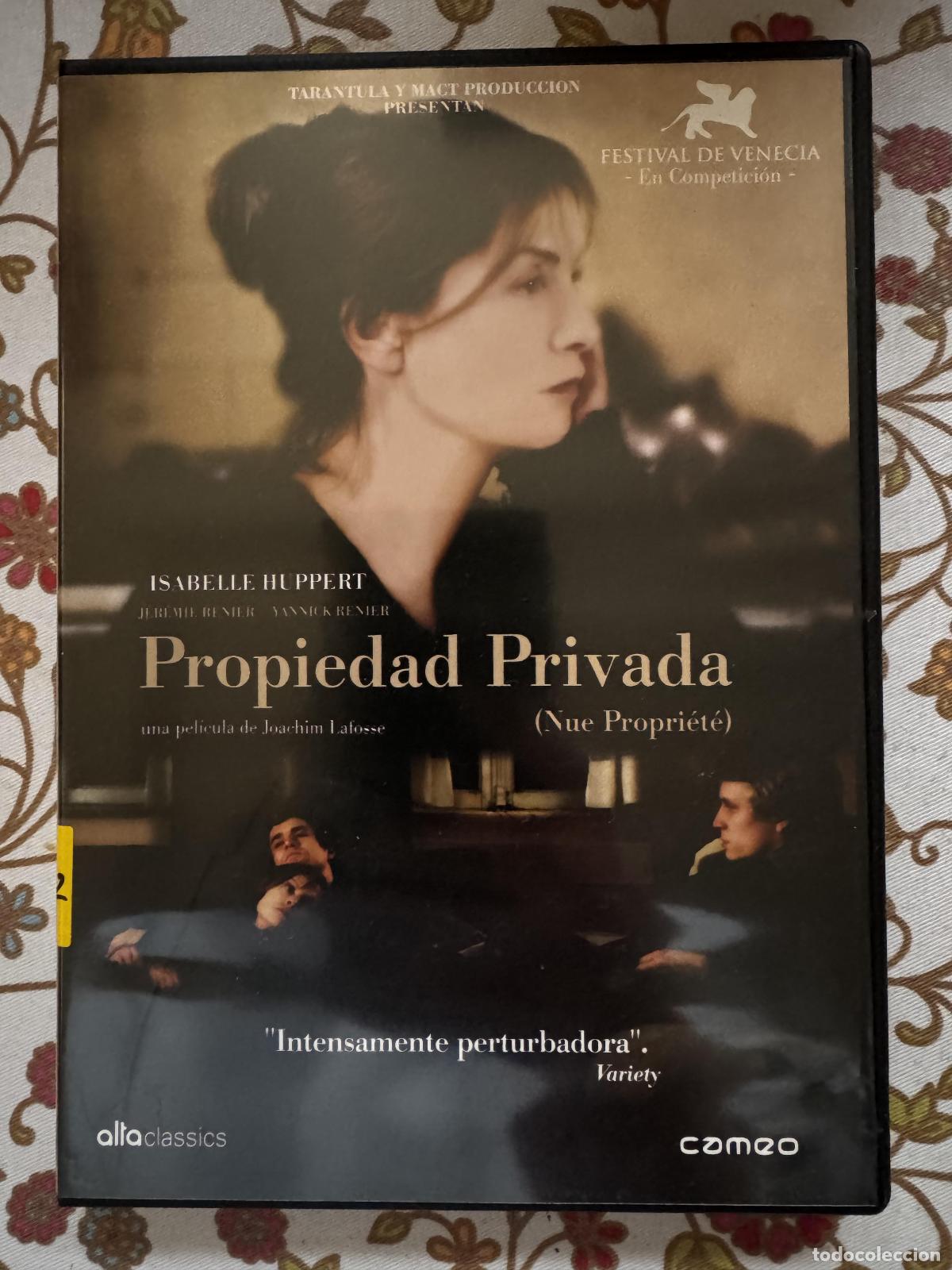 Cinema: PROPIEDAD PRIVADA (Joachim Lafosse, 2006) - Joachim Lafosse