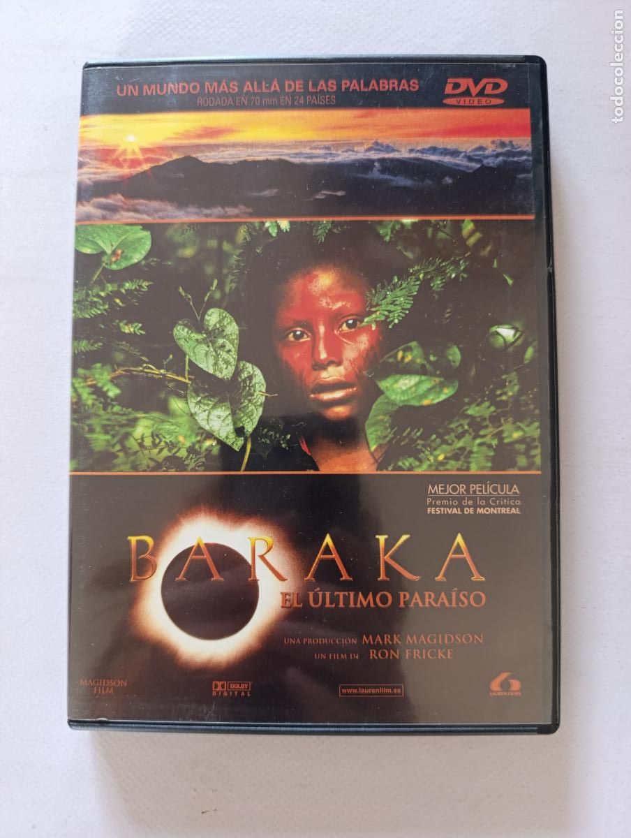 Cinema: DVD BARAKA EL ULTIMO PARAISO (4C)