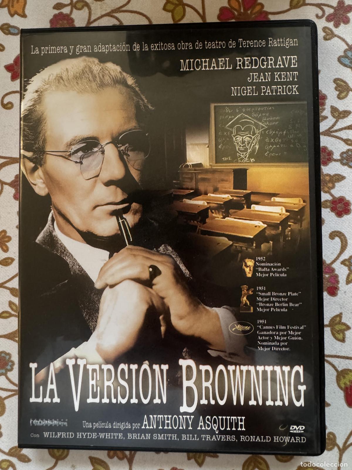 Cine: LA VERSI&Oacute;N BROWNING (Anthony Asquith, 1951) - Anthony Asquith - Foto 1