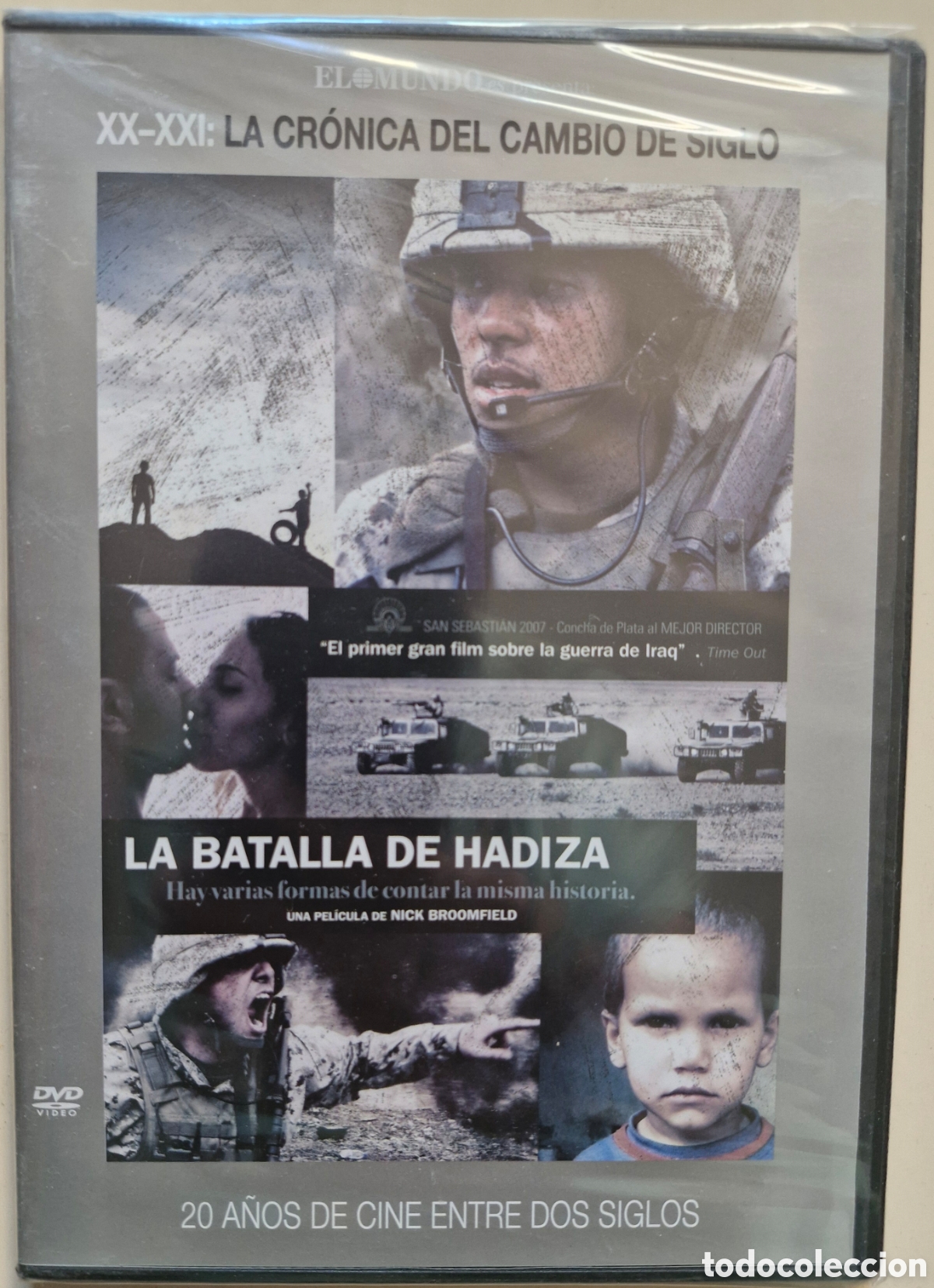 Cine: DVD LA BATALLA DE HADIZA - La cr&oacute;nica del cambio de siglo XX-XXI El Mundo (Precintada)