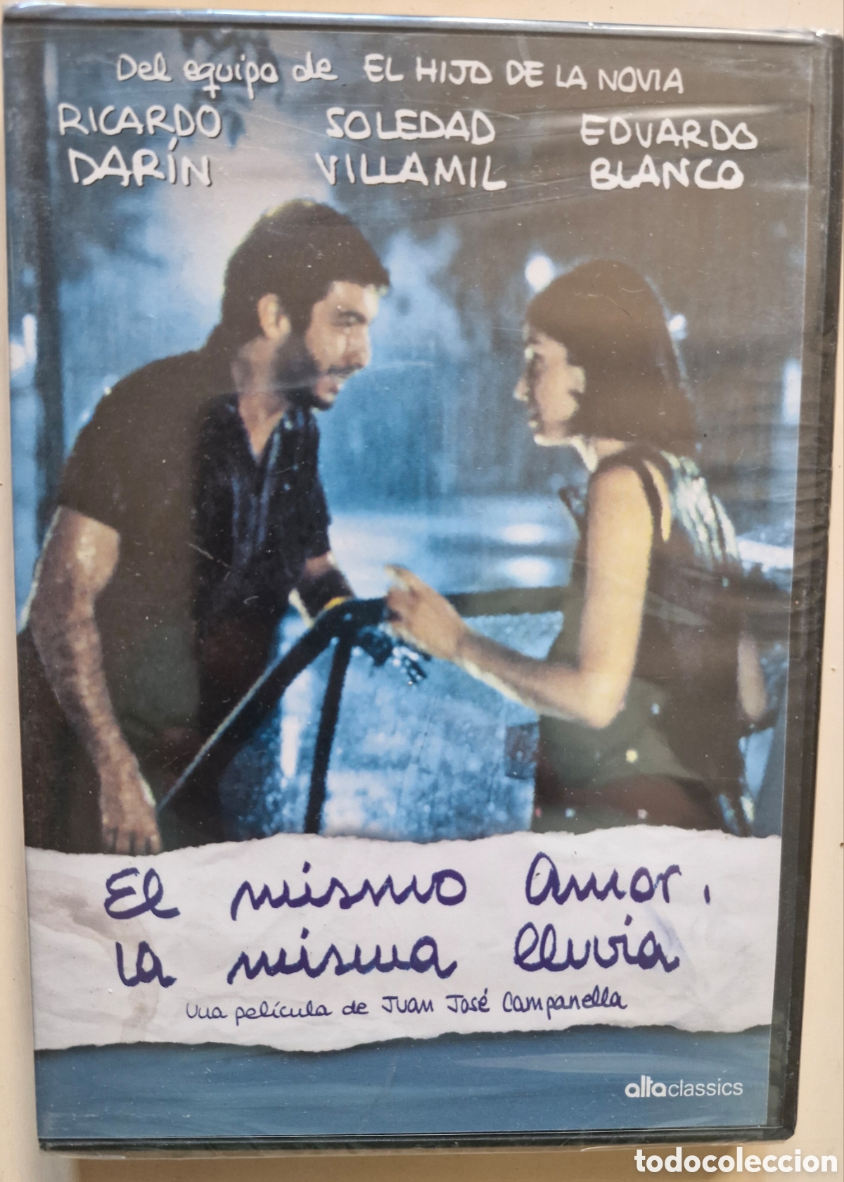 Cine: DVD EL MISMO AMOR, LA MISMA LLUVIA - Juan Jos&eacute; Campanella (Precintada)