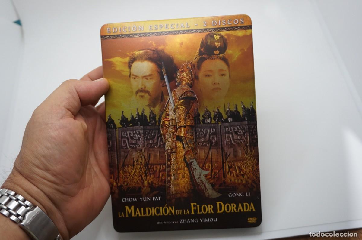 Kino: 14B1/ DVD - LA MALDICION DE LA FLOR DORADA - EDICION ESPECIAL 2 DISCOS - ESTUCHE METALICO