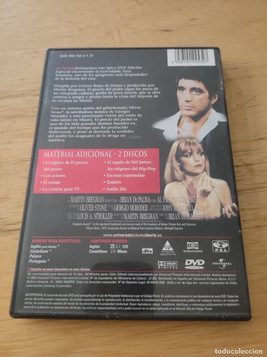 Cine: DVD El precio del poder. Scarface. Edici&oacute;n especial 2 discos - Foto 4