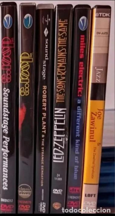 Kino: Lote de v&iacute;deos musicales en DVD (6 discos)