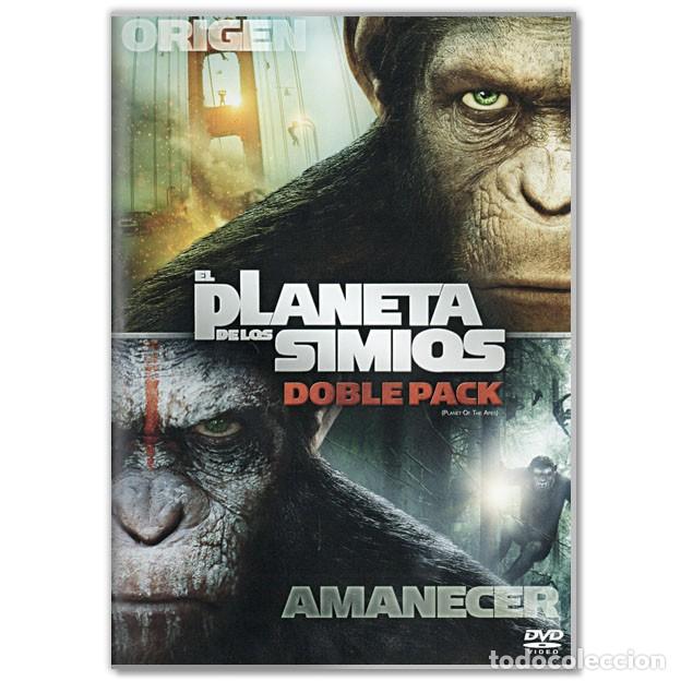 Cine: EL PLANETA DE LOS SIMIOS DOBLE PACK DVD (Sci-Fi) - Foto 1