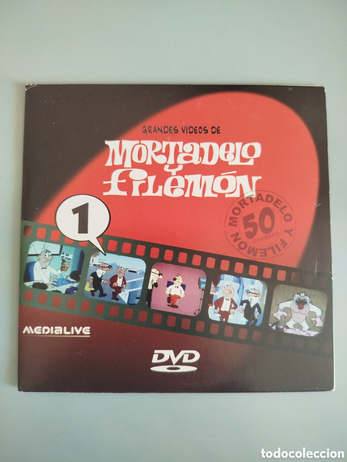 Cinema: Grandes videos de Mortadelo y Filemon.50 Aniversario. Medialive.N&ordm; 1Tres episodios.