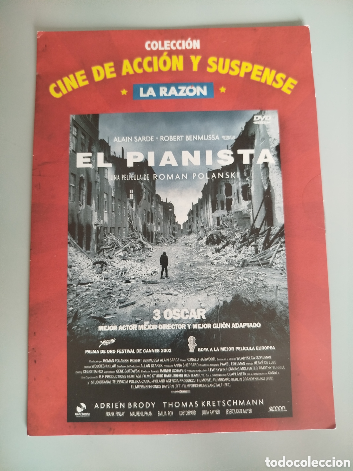 Cine: DVD Pel&iacute;cula El pianista
