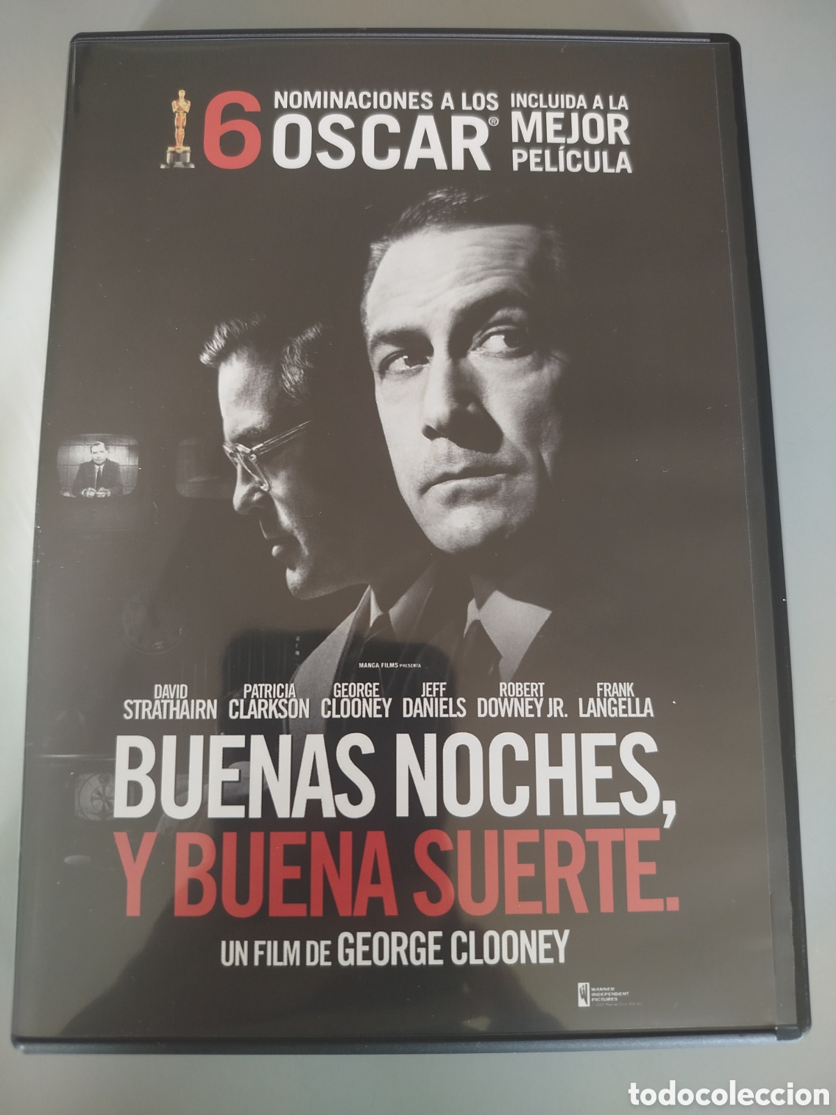 Cinema: DVD PEL&Iacute;CULA BUENAS NOCHES Y BUENAS SUERTE