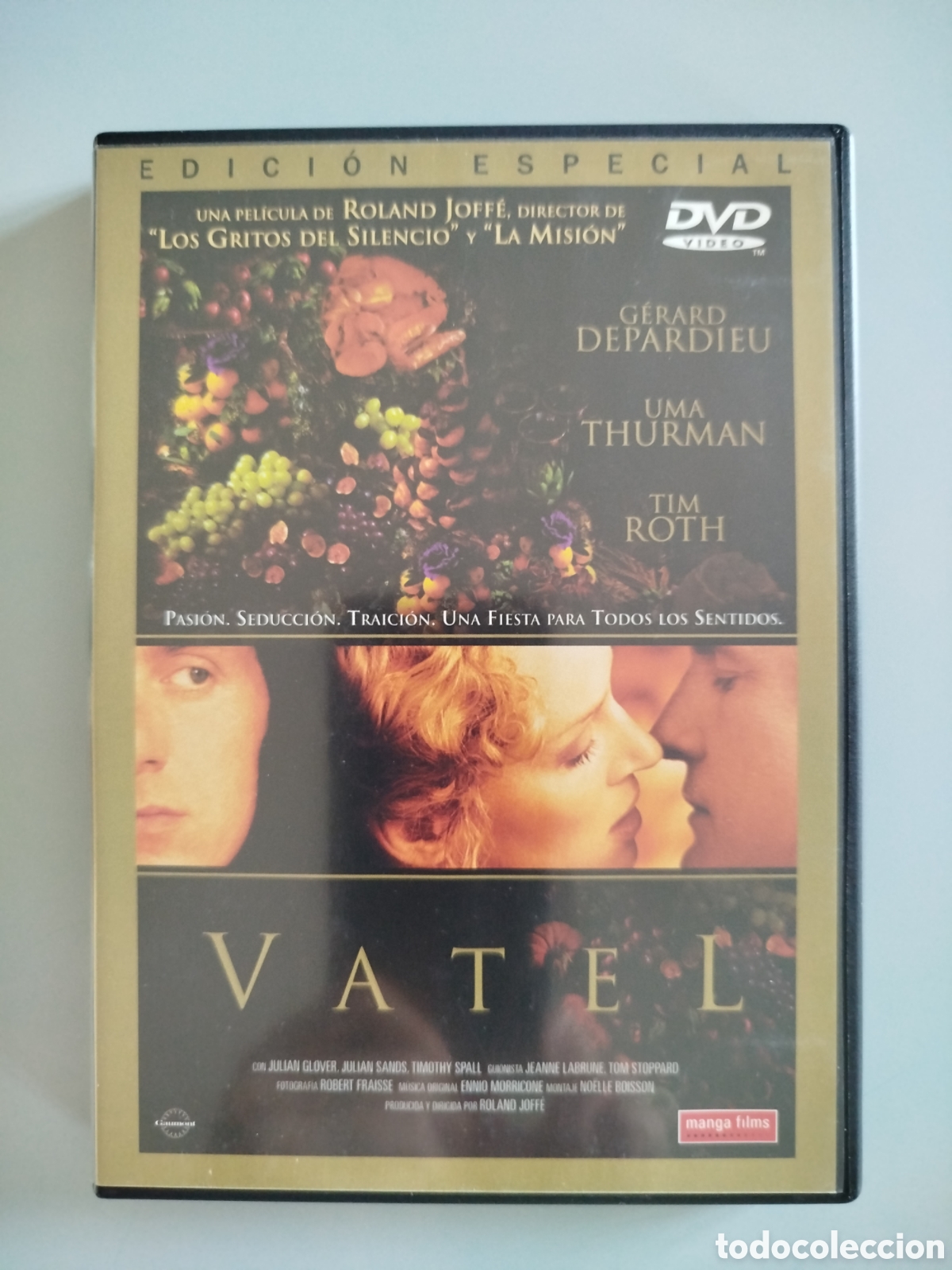 Cine: PELICULA DVD - VATEL - EDICION ESPECIAL - GERARD DEPARDIEU / UMA THURMAN
