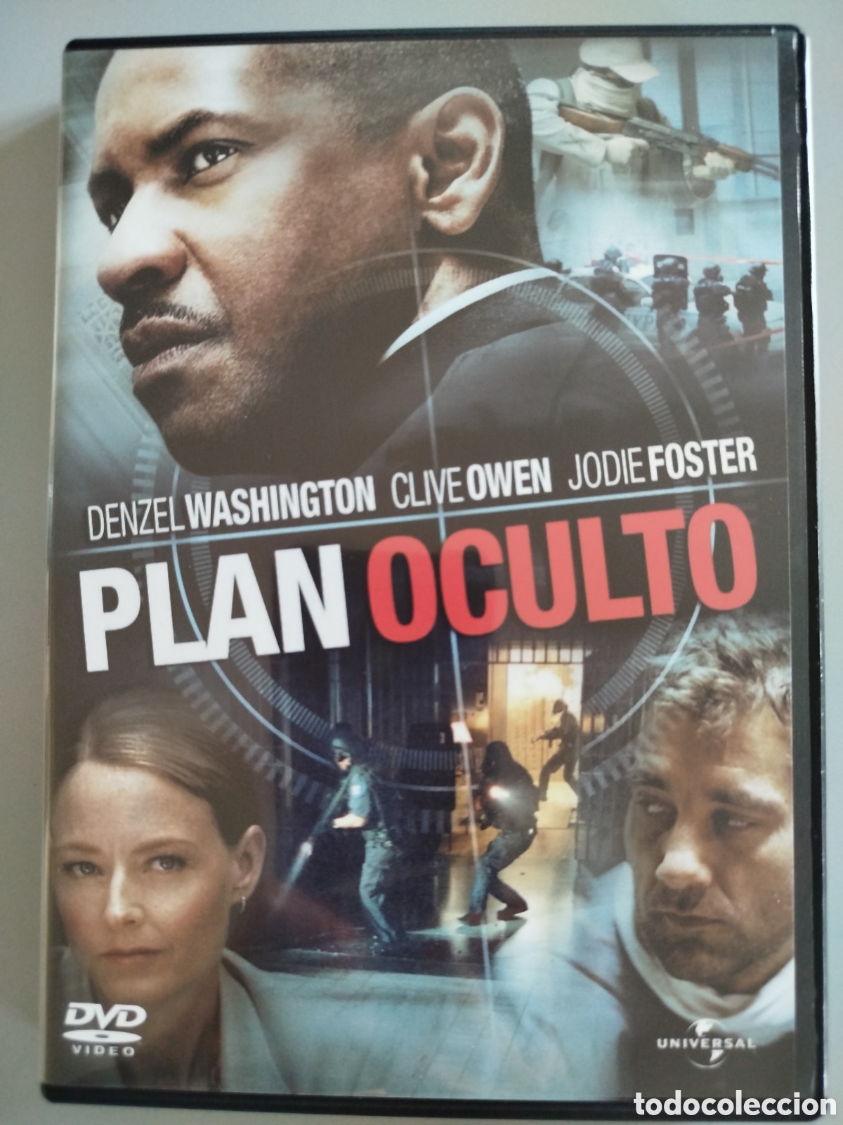 Cine: PELICULA DVD - PLAN OCULTO - DENZEL WASHINGTON