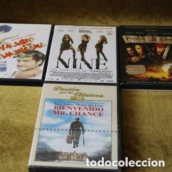 Cine: Conjunto de cuatro peliculas en DVD.
