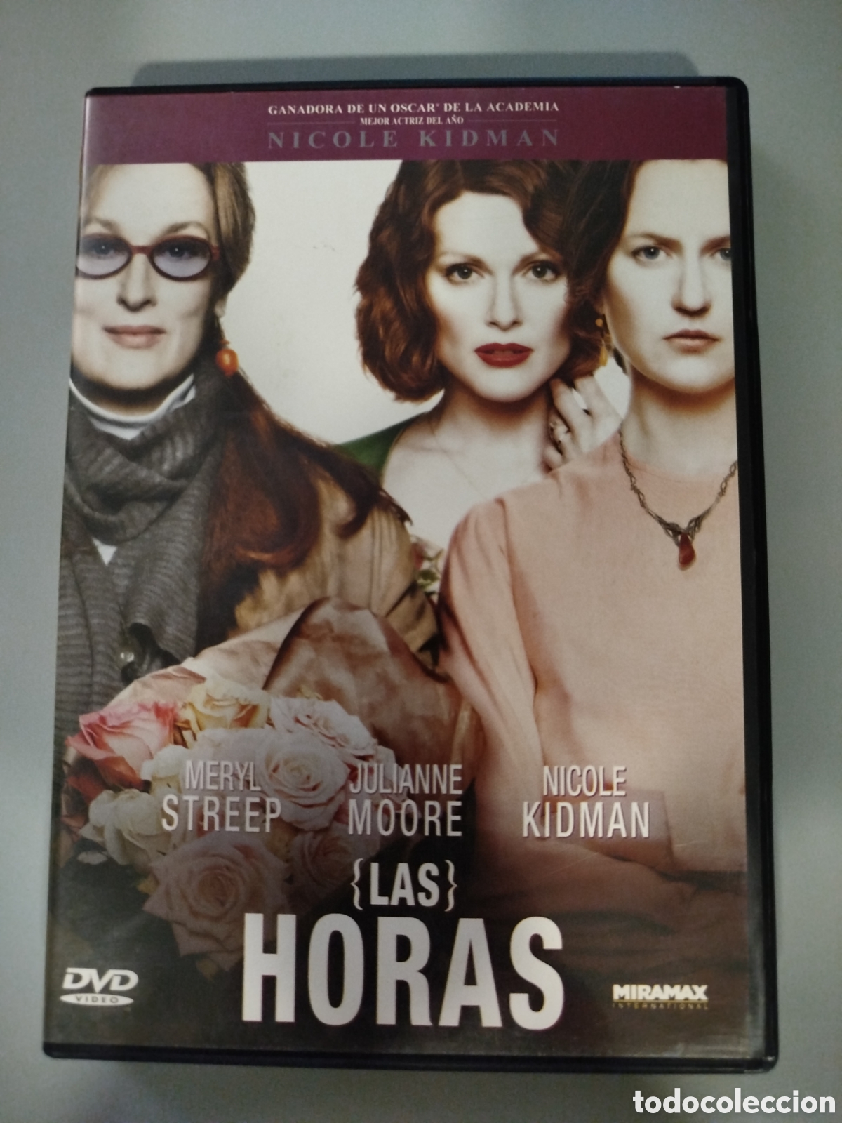 Cinema: PELICULA DVD - LAS HORAS - MERYL STREEP/ JULIA ME MOORE / NICOLE KIDMAN
