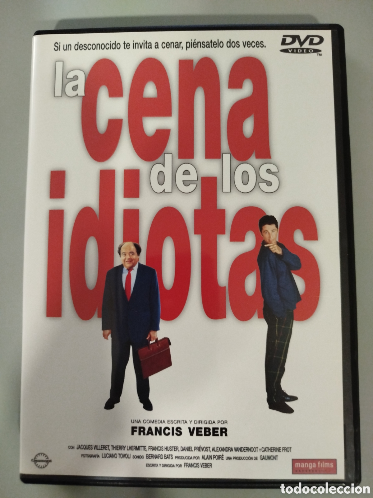 Cinema: PELICULA DVD - LA CENA DE LOS IDIOTAS - FRANCIS VEBER