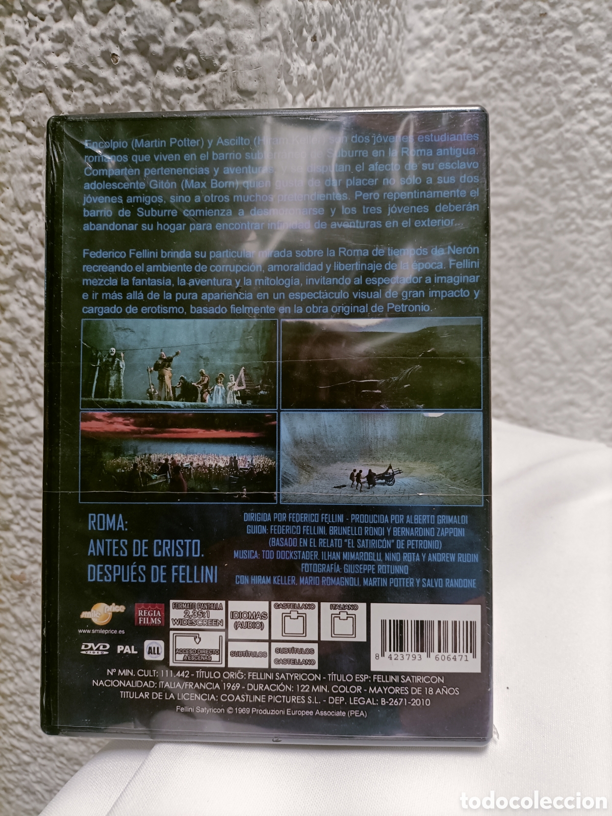 Cine: DVD,Fellini, Satiricon - Foto 2