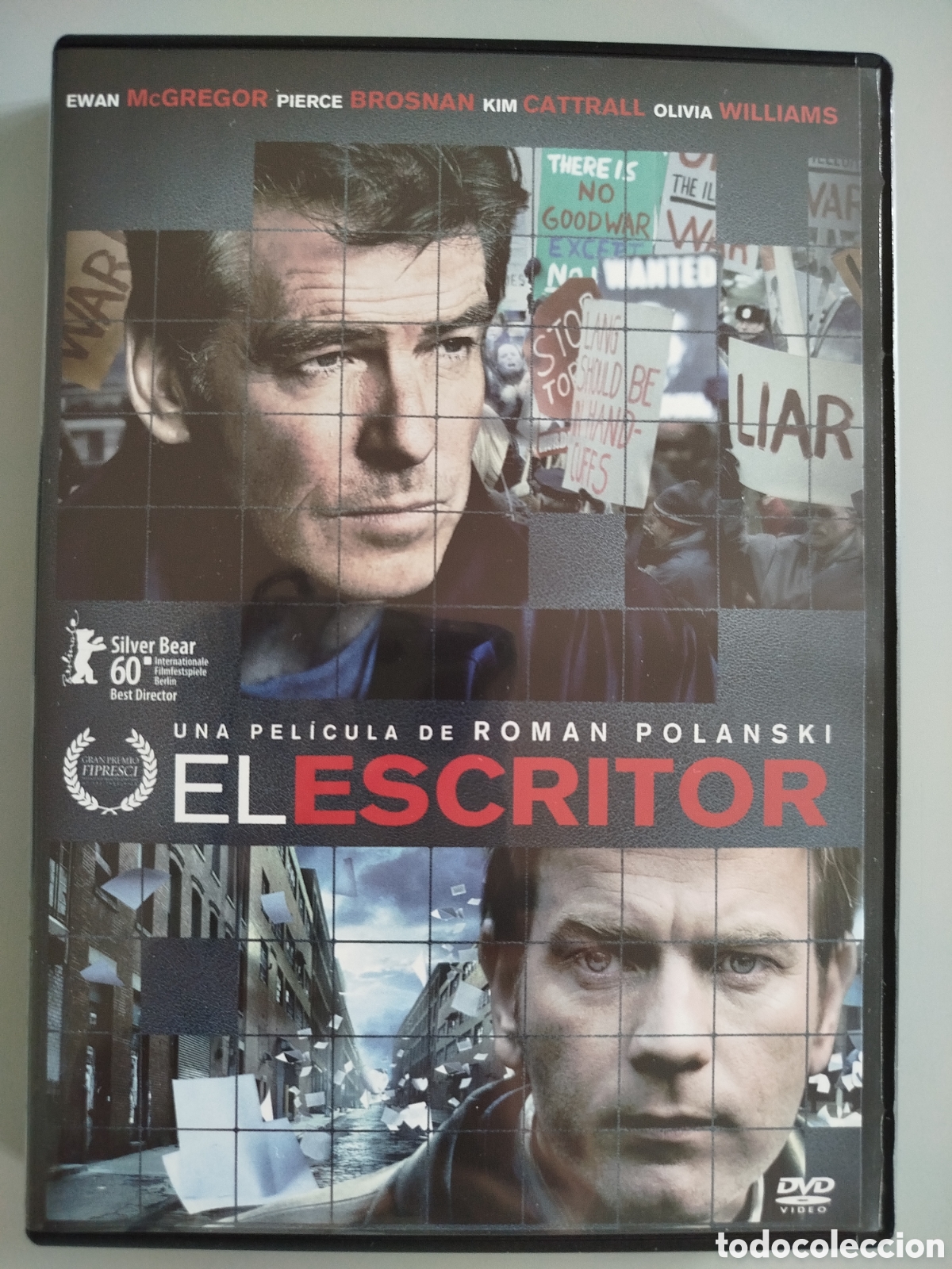 Cin&eacute;ma: PELICULA DVD - EL ESCRITOR - ROMAN POLANSKI