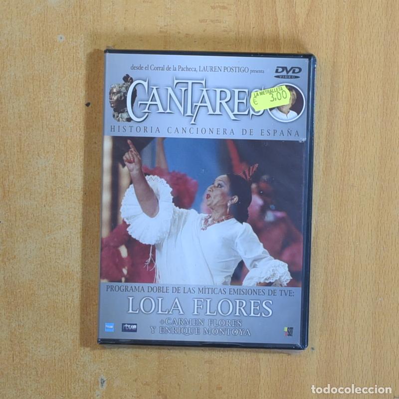 Cine: CANTARES LOLA FLORES + CARMEN FLORES Y ENRIQUE MONTOYA - DVD