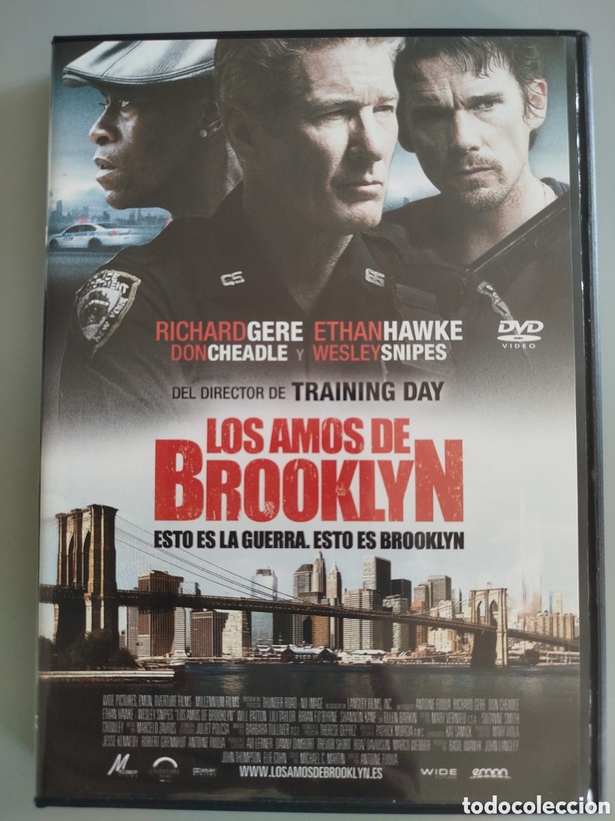 Cinema: PELICULA DVD - LOS AMOS DE BROOKLYN- RICHARD GERE / ETHAN HAWKE / DON CHEADLE / WESLEY SNIPES