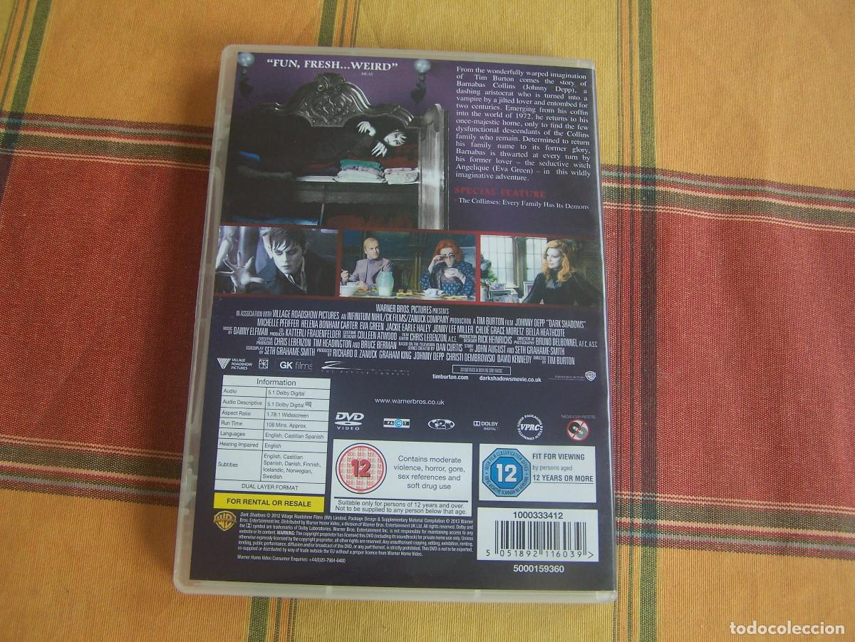 Cine: Dark Shadows- Tim Burton ( Import) - Foto 2