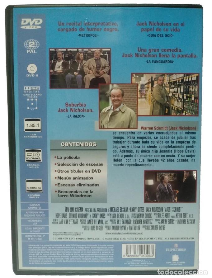 Cine: A PROP&Oacute;SITO DE SCHMIDT DVD - Foto 2