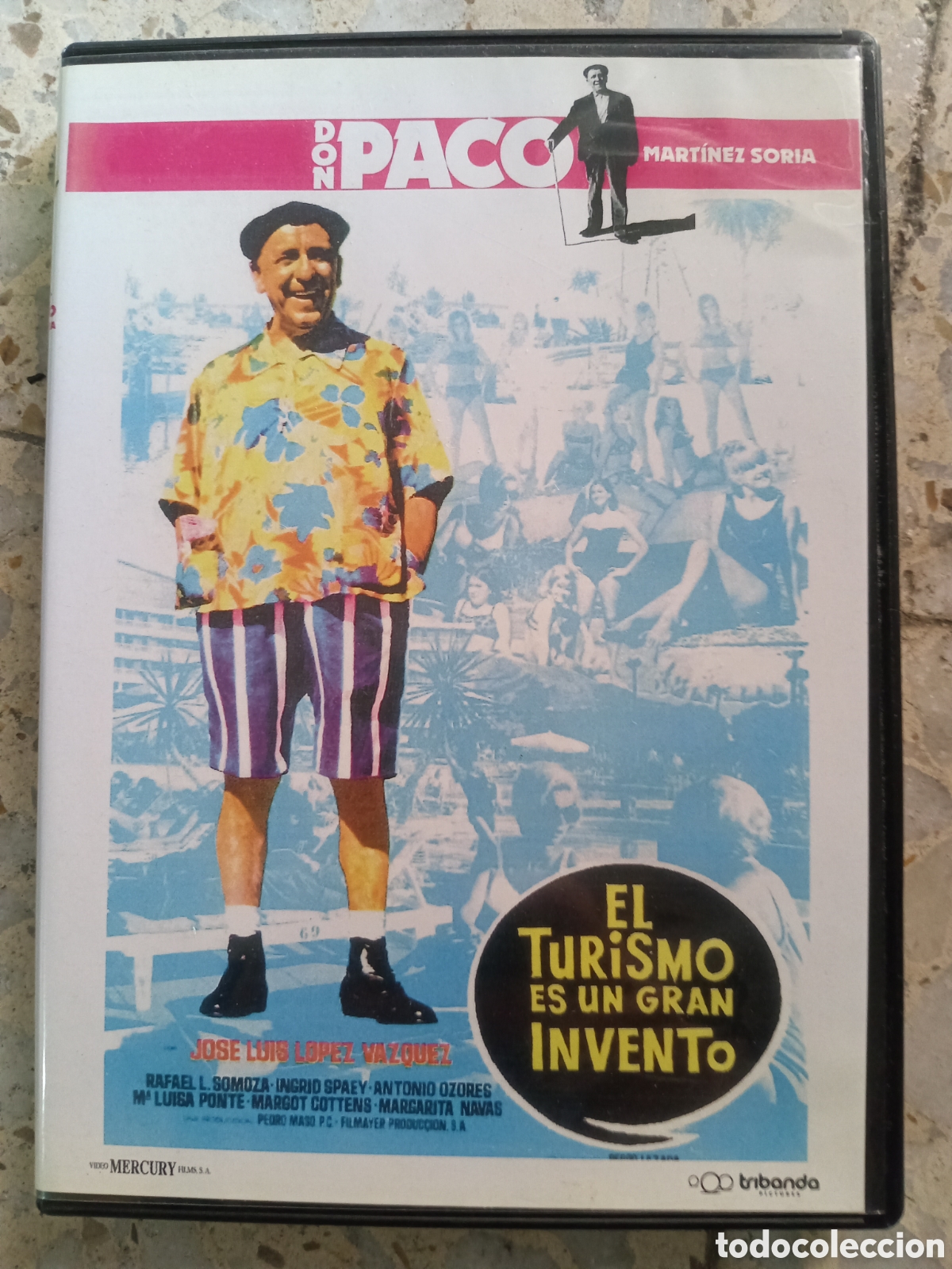 Cinema: DVD EL TURISMO ES UN GRAN INVENTO PACO MARTINEZ SORIA CAJA NORMAL