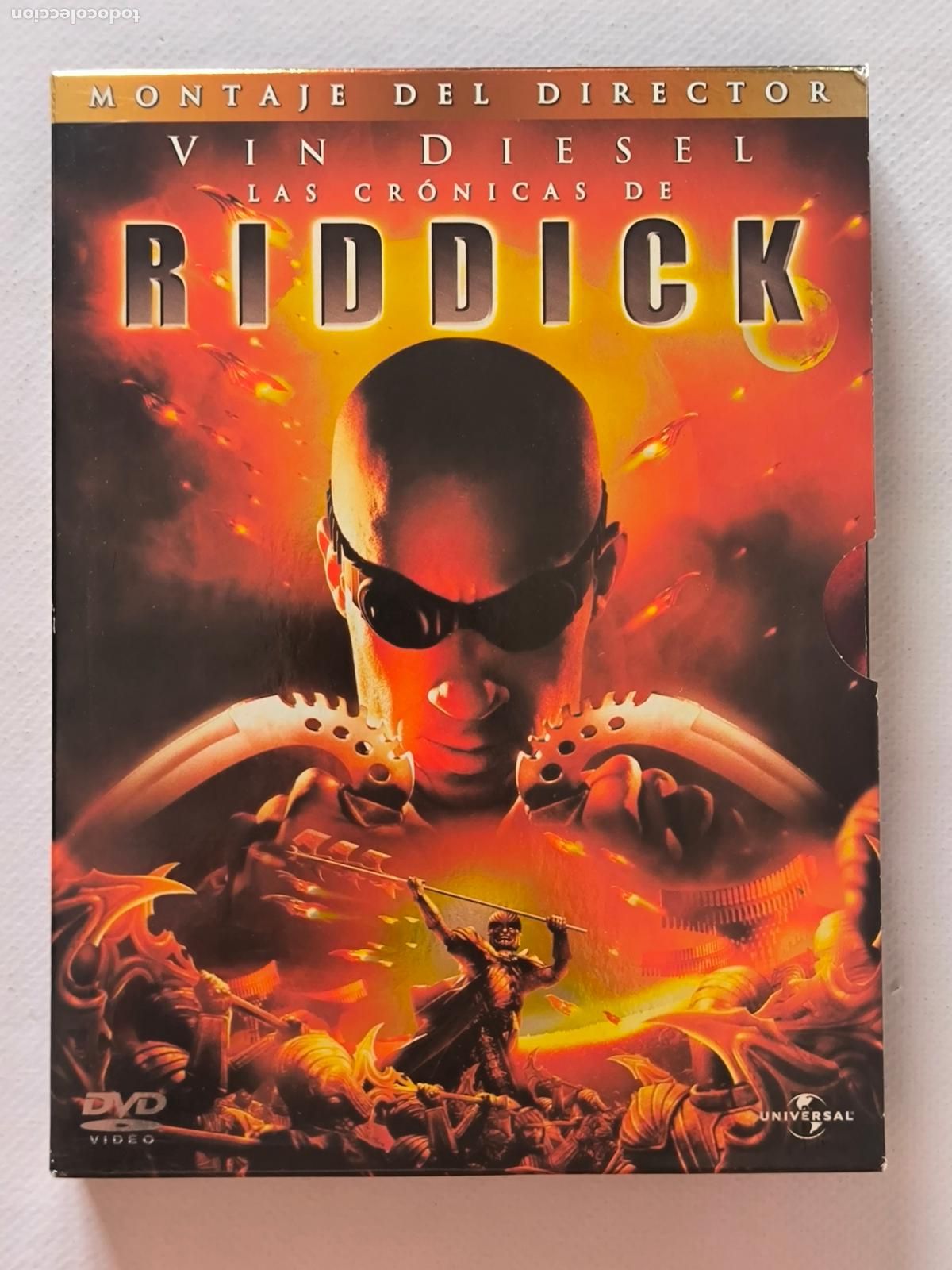 Cinema: DVD LAS CRONICAS DE RIDDICK - MONTAJE DEL DIRECTOR - 2 DISCOS (5C)