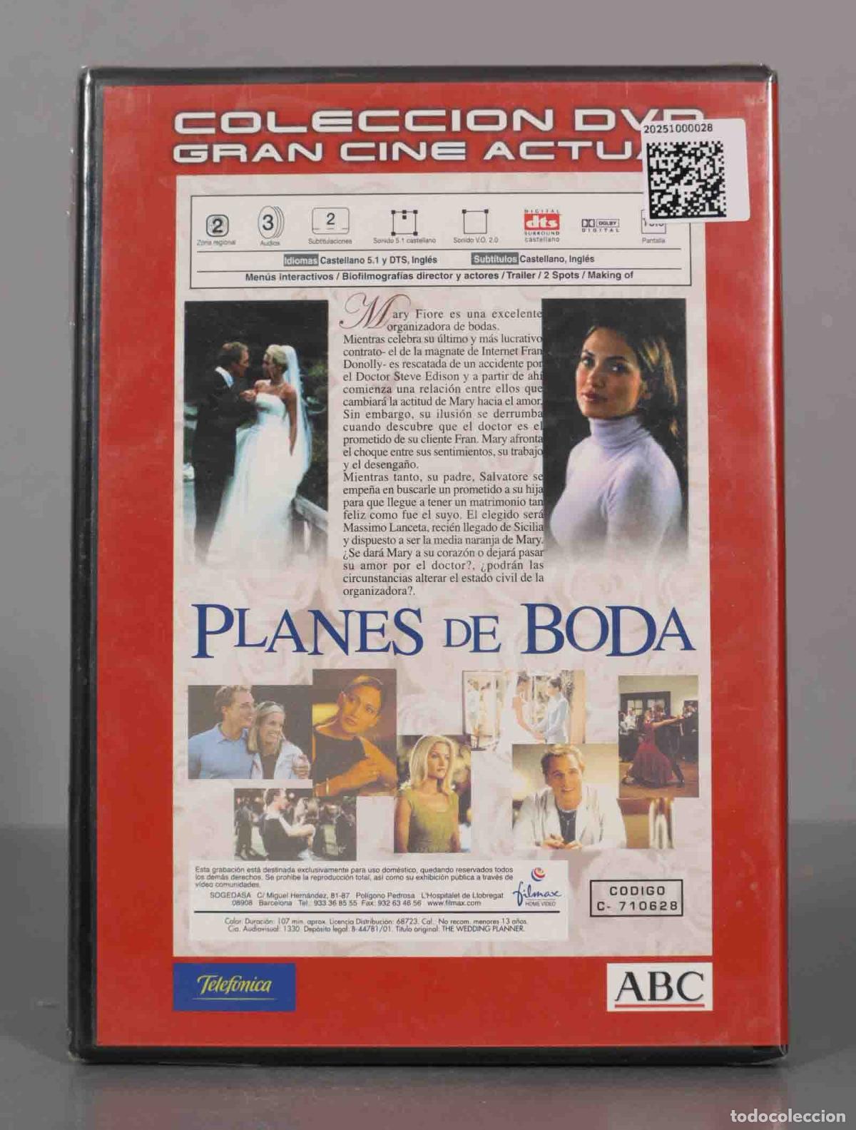 Cine: DVD. PLANES DE BODA. PRECINTADO - Foto 2