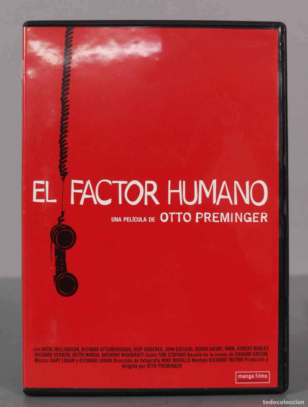 Cine: DVD. EL FACTOR HUMANO - Foto 1