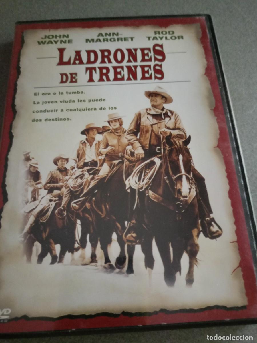 Cine: dvd. Ladrones de trenes. John Wayne. - Foto 1