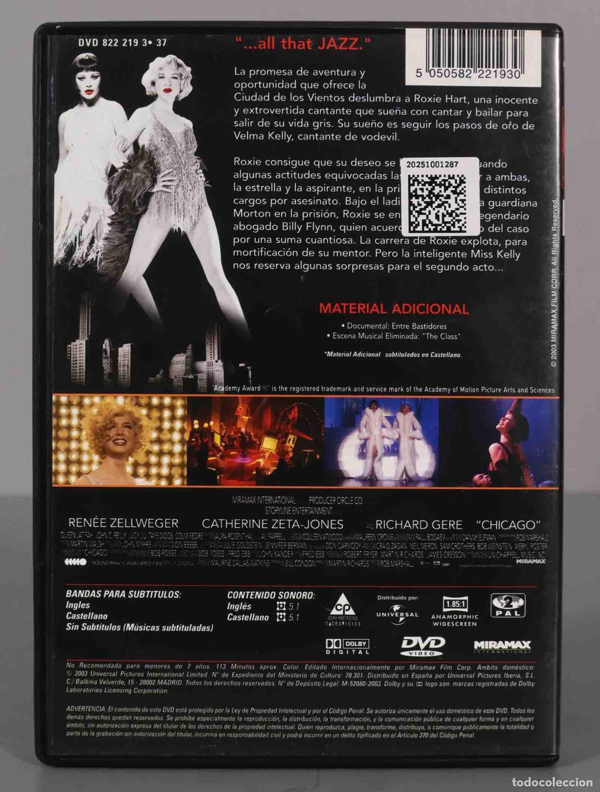 Cine: DVD. CHICAGO. ROB MARSHALL - Foto 2