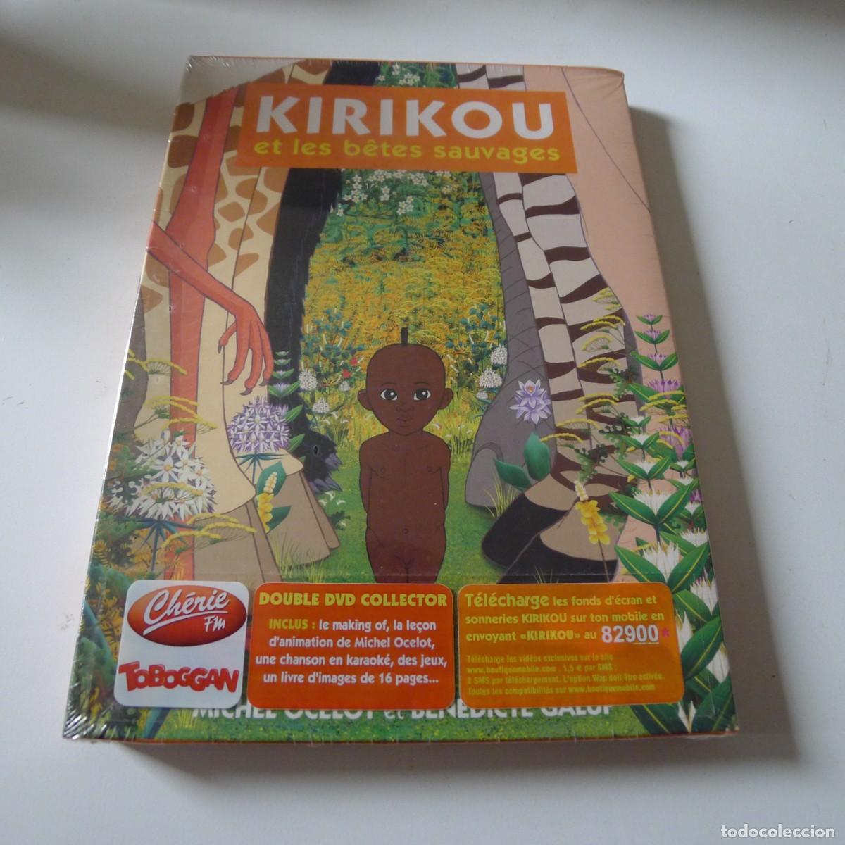 Cinema: DVD KIRIKOU ET LES BETES SAUVAGES edicion frances solo frances nuevo 2DVD