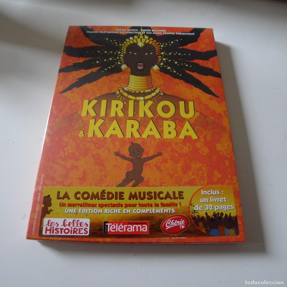 Cinema: DVD KIRIKOU & KARABA comedia musical edicion frances solo frances nuevo