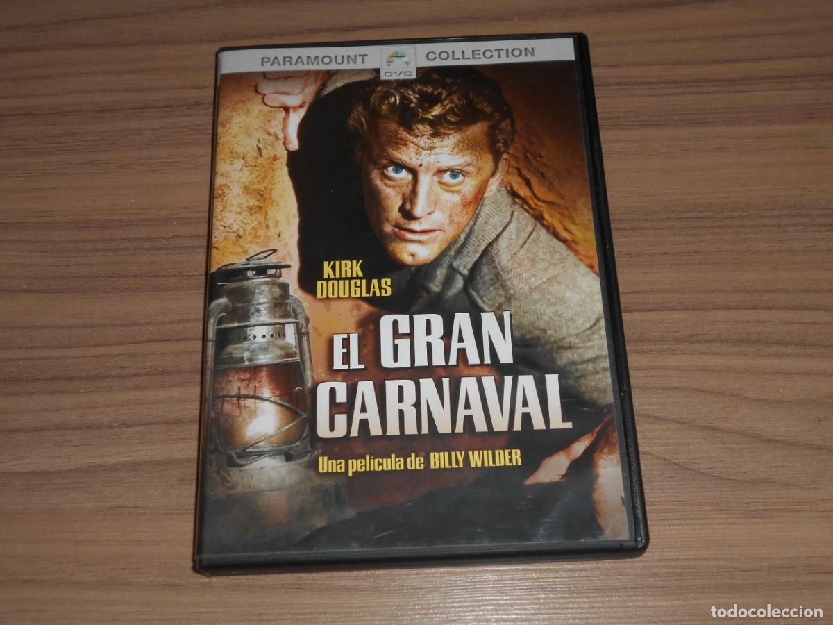 Cine: el GRAN CARNAVAL DVD Kirk Douglas DISCO Como NUEVA