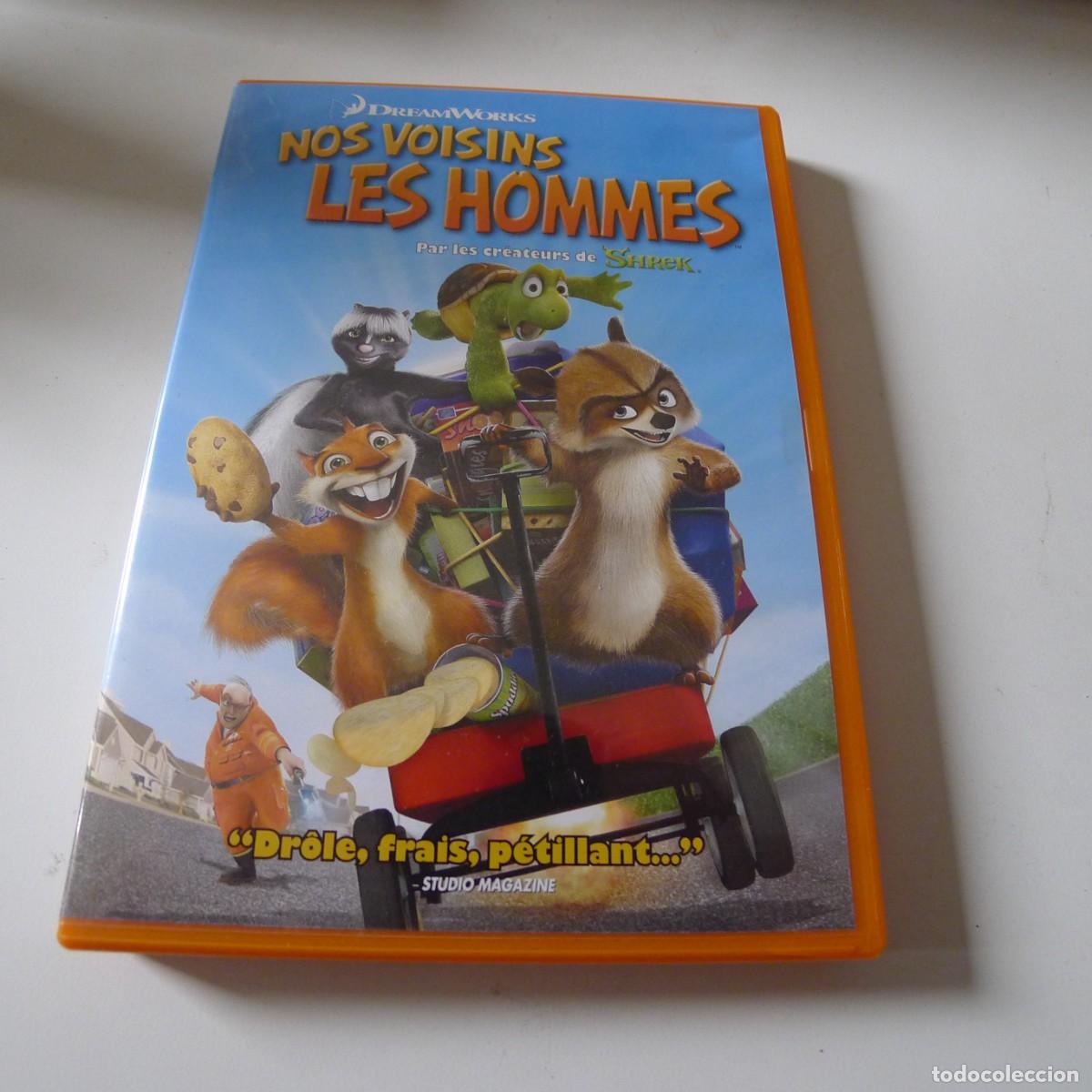 Kino: DVD NOS VOISINS LES HOMMES / DREAMWORKS edicion frances solo frances , ingles