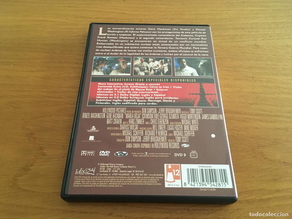 Cine: Pelicula Marea roja, en DVD. - Foto 2