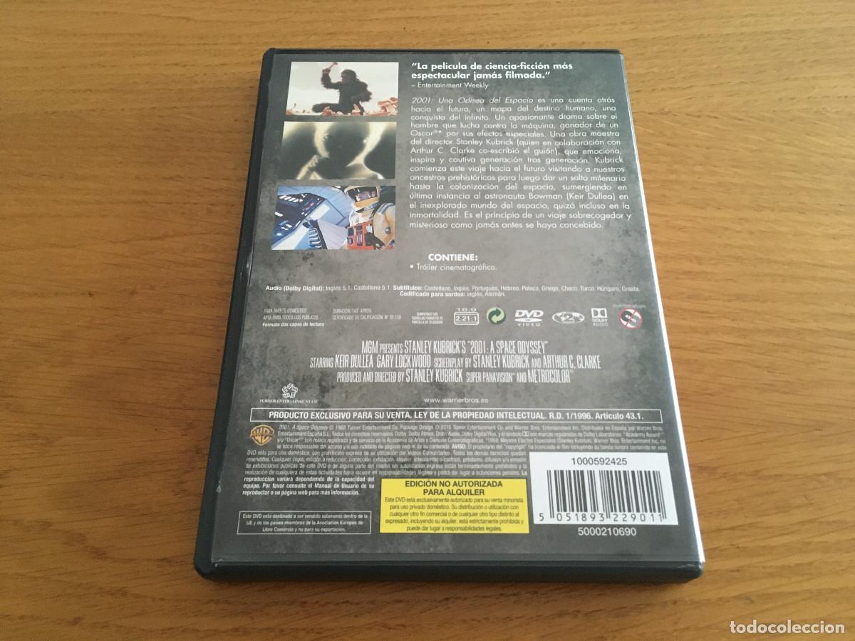 Cine: Pel&iacute;cula 2001 odisea en el espacio, en DVD. - Foto 2