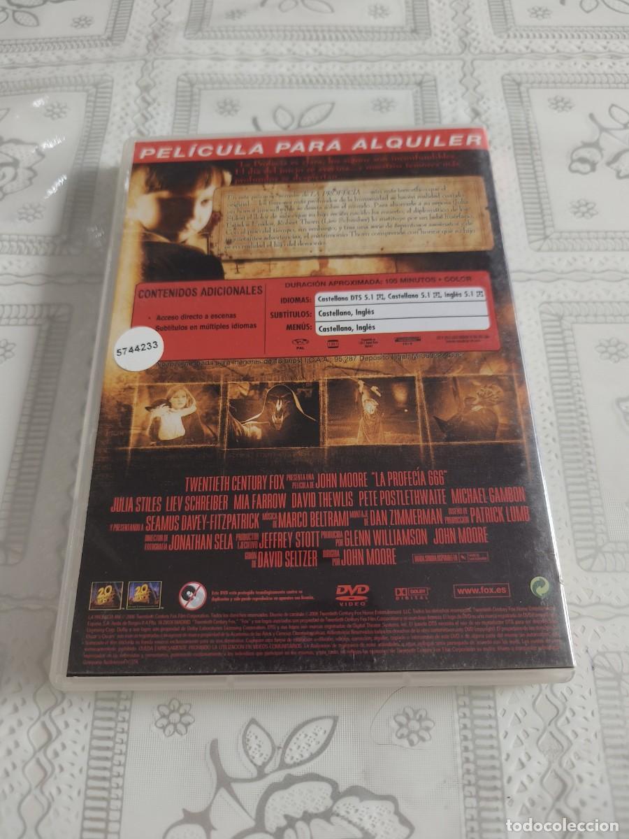 Cine: DVD - LA PROFECIA - LEER CONDICIONES DE VENTA - Foto 2