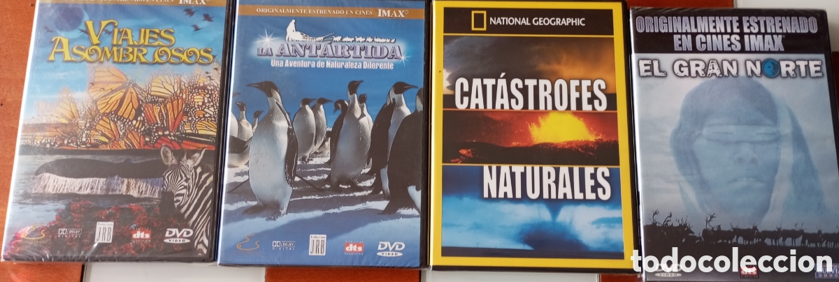 Cine: 4 DVD CON PRECINTO.......
