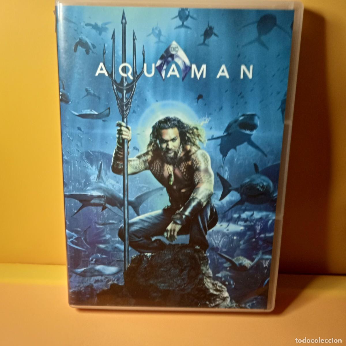 Kino: AQUAMAN - JASON MOMOA - DVD (SUPERH&Eacute;ROES)