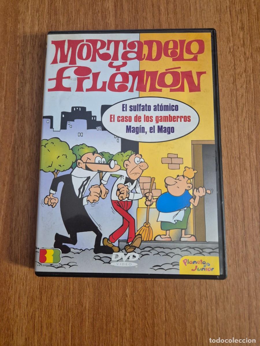 Cine: DVD MORTADELO Y FILEMON - EL SULFATO ATOMICO EL CASO DE LOS GAMBERROS MAGIN EL MAGO