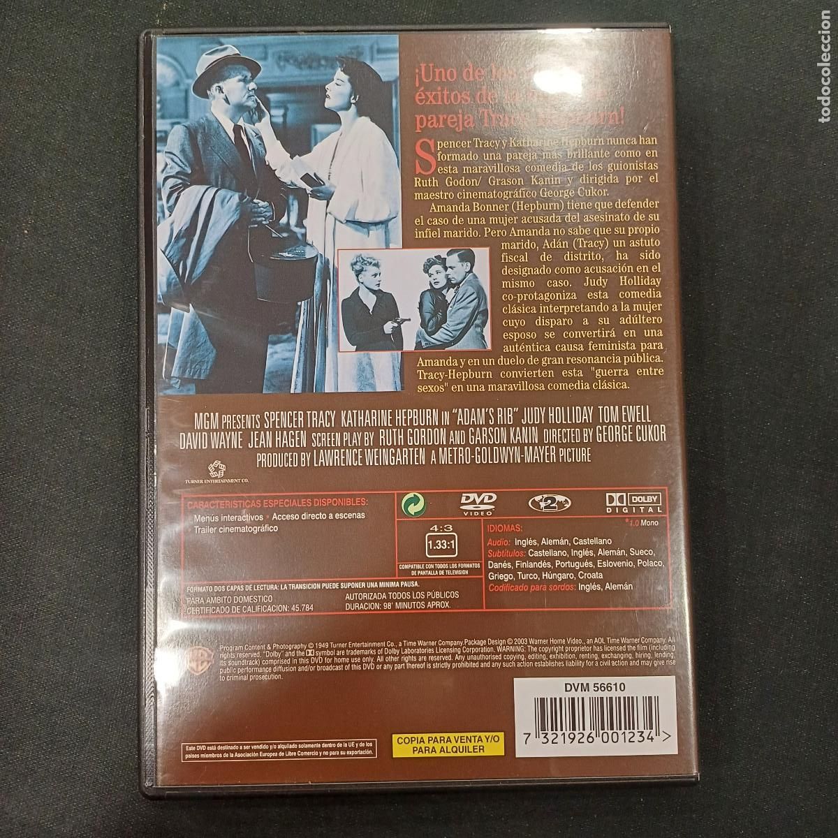 Cine: LA COSTILLA DE ADAN/DVD. - Foto 3