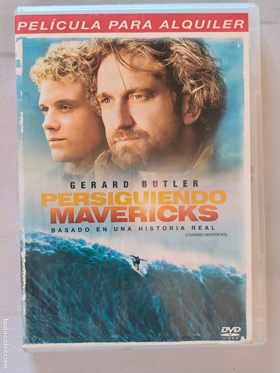 Kino: DVD PERSIGUIENDO MAVERICKS - EDICION DE ALQUILER - LEER DESCRIPCION (5GA)