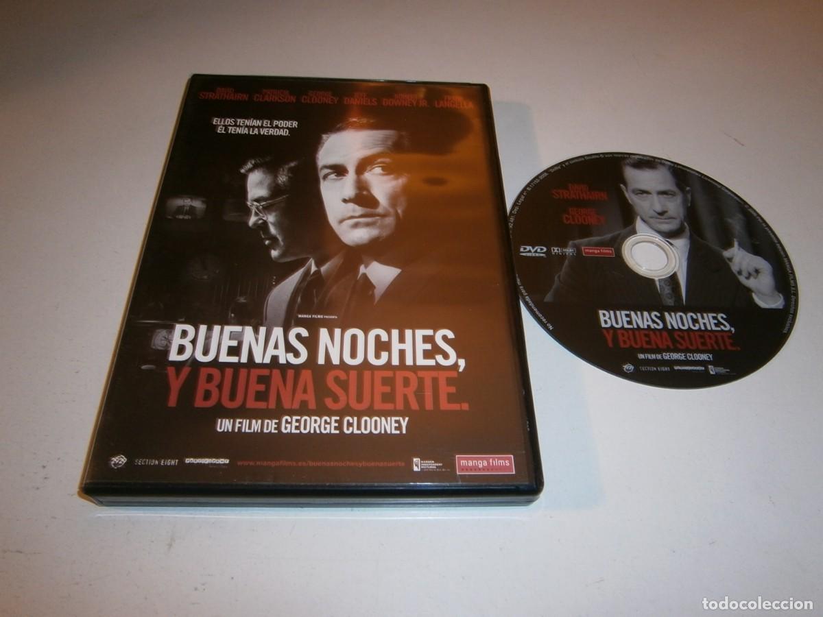 Cinema: BUENAS NOCHES Y BUENA SUERTE DVD GEORGE CLOONEY