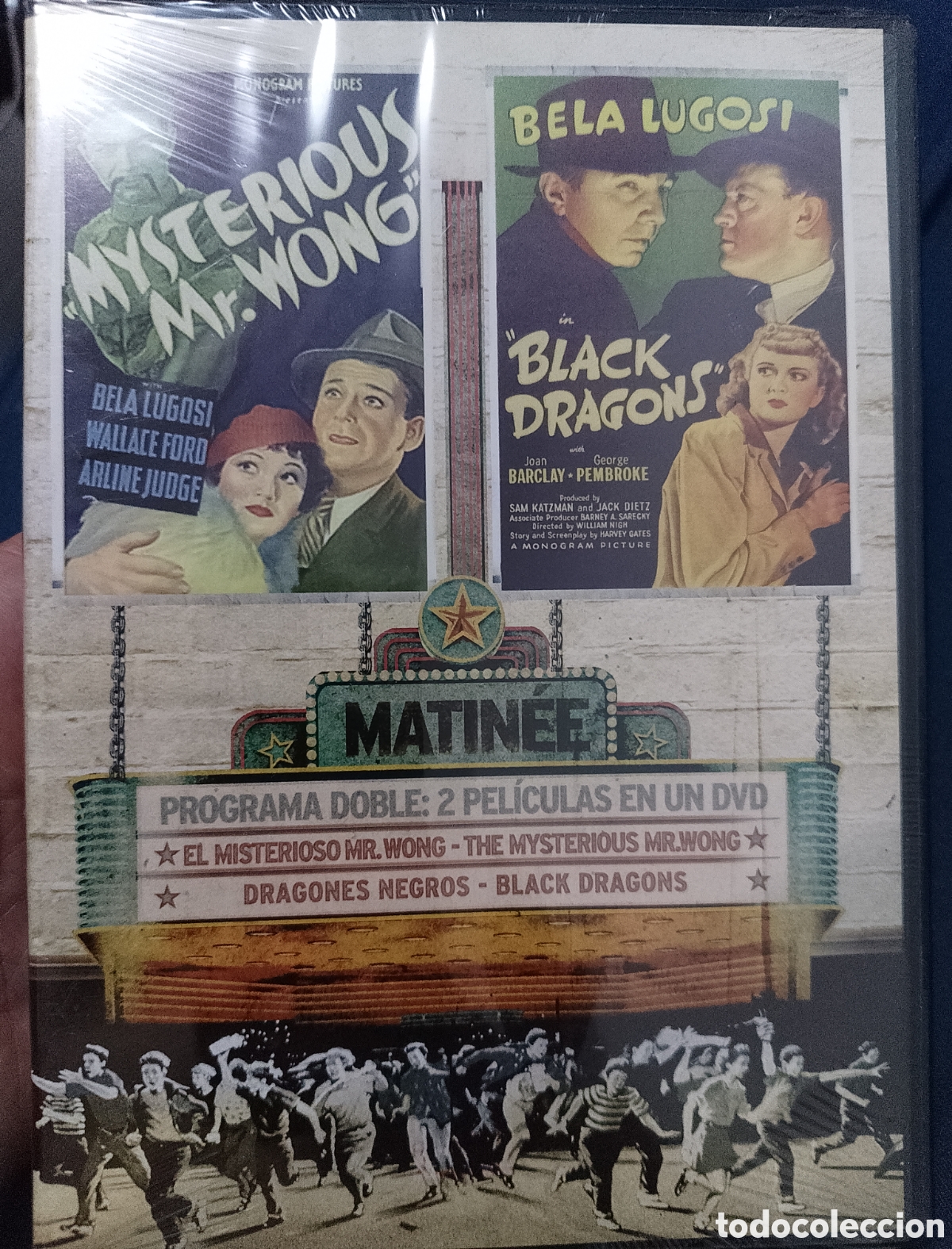 Cine: DVD El misterioso mr. Wong/ dragones negros
