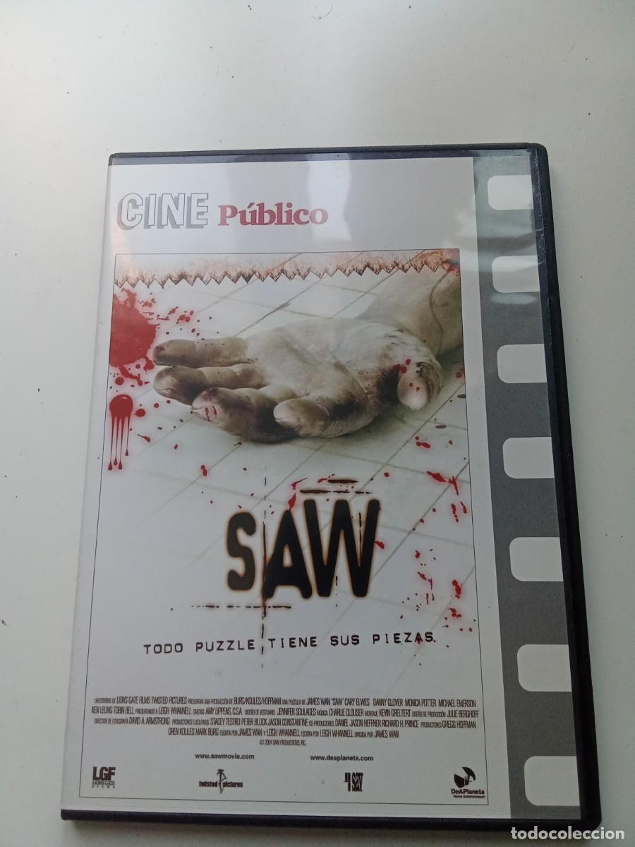 Cinema: Pel&iacute;cula DVD Slim - SAW - Todo puzzle tiene sus piezas