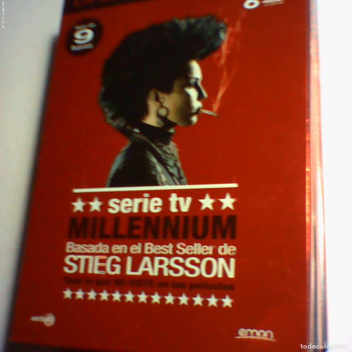 Cine: dvd 6 discos millennium serie tv. m&aacute;s de 9 horas (buen estado)
